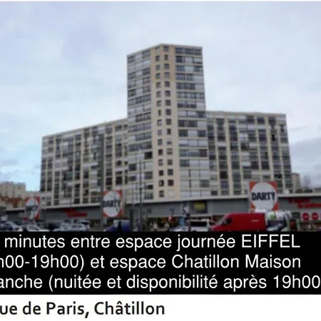 民宿 Dayroom Espace Sans Nuitee Et Partagee Chatillon Nuitee -- Repos Journee Ou Espace Travail 8-19h Proche Tour Eiffel Ou Usage Bureau A L'heure En Journee -- Nuitee Chatillon Avenue *